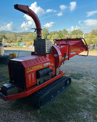 Cippatore,bio trituratore,diesel mob.235 caravaggi
