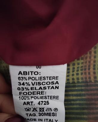 vestito 20 mesi