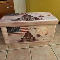 Pouf contenitore rigido