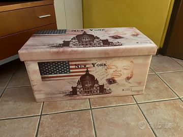 Pouf contenitore rigido