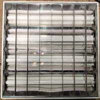 due plafoniere al neon 60x60