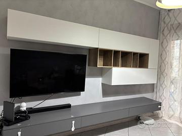 Parete soggiorno attrezzata