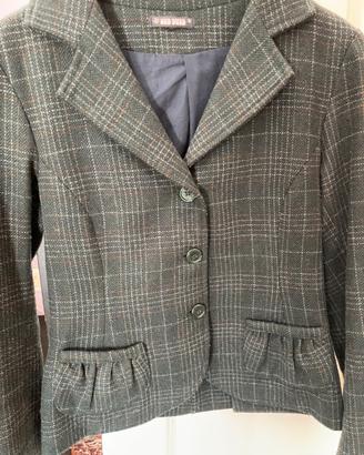 Giacca subdued verde scuro