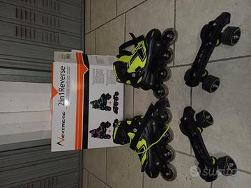 pattini a rotelle/linea nextreme 2in1