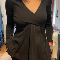 Maglia nera in viscosa tg.M - Toy G