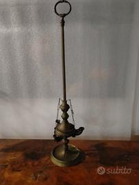 lampada fiorentina in ottone 