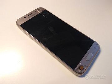 Samsung J5 2017 Gold/Silver - Schermo Rotto