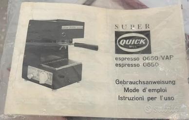 Libretto istruzioni Super Quick Silver 065