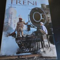 libro di grande formato "TRENI, DALLE  LOCOMOTIVE 