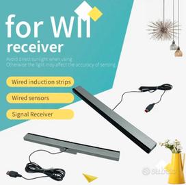 Ricevitore Cablato Nintendo WIIU WII Sensore WIIU 