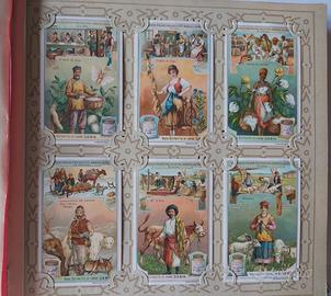 Album figurine Liebig anni 1907-1909