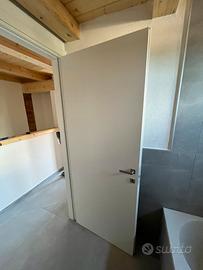 Porta interna bianca moderna 80x210