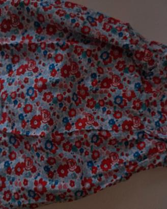 Camicia a fiori jacadì per bambina