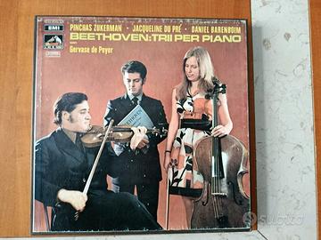 BEETHOVEN - TRII PER PIANO - COFANETTO 3 LP VINILE