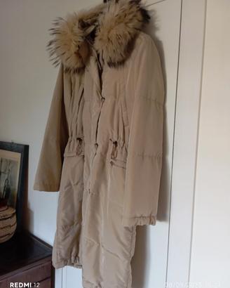 Scontatissimo! Parka Max Mara con pelliccia vera.