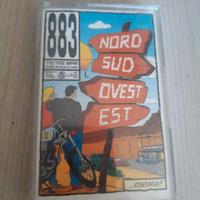 Musicassetta 883 Nord Sud Ovest Est ROSSA