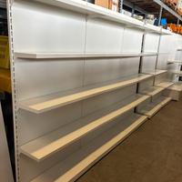 Scaffalature per uffici bifacciali tutto in blocco