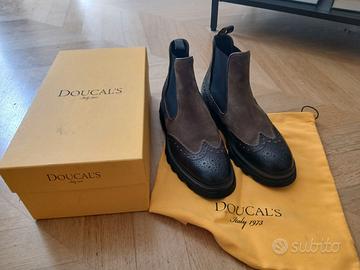 DOUCAL'S stivaletti chelsea coda di rondine tg. 40