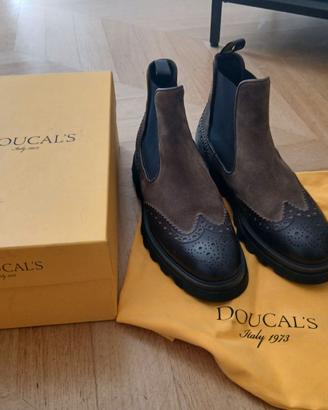 DOUCAL'S stivaletti chelsea coda di rondine tg. 40