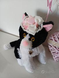 FERMAPORTA PELUCHE GATTO