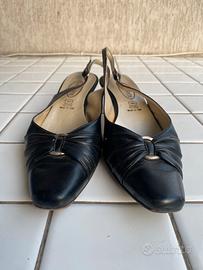 Scarpe col tacco basso