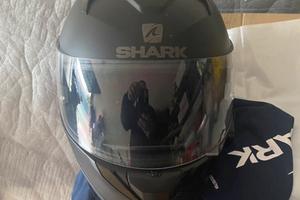 Casco shark nero