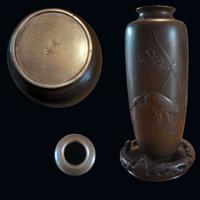 Vaso Meiji fine XIX sec. Masayuki