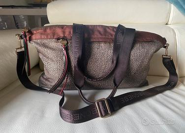 Borsa Borbonese originale con tracolla logata