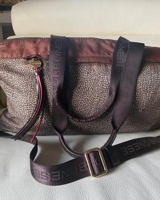 Borsa Borbonese originale con tracolla logata