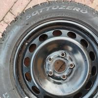 4 cerchi perfetti 5 fori per VW AUDI SEAT + gomme