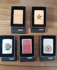 Lotto 5 Accendini ZIPPO Originali – Ed. Limitata