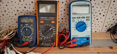 multimetro proster, peacktech,geti gm33b