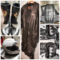 Kit abbigliamento Moto per pista 