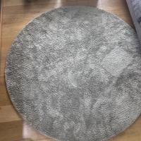 Tappeto rotondo JAB Savanna Ø 200 cm grigio chiaro