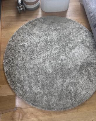 Tappeto rotondo JAB Savanna Ø 200 cm grigio chiaro