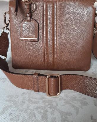 Borsa Geox in pelle martellata 