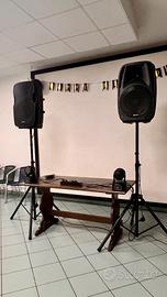 Noleggio Impianto Audio & Luci