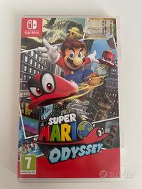 Super Mario Odyssey Nintendo Switch Gioco Custodia