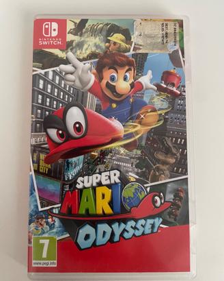 Super Mario Odyssey Nintendo Switch Gioco Custodia