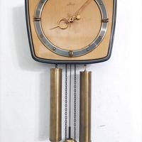 176245 Antico orologio da parete a due pesi