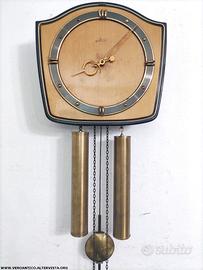 176245 Antico orologio da parete a due pesi