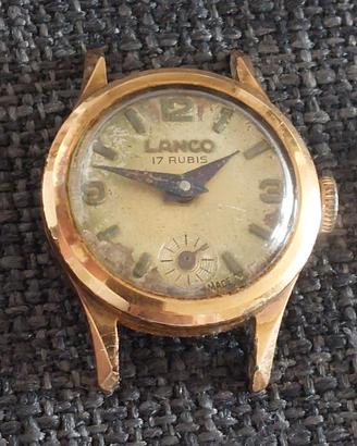 Orologio vintage Lanco Swissmade