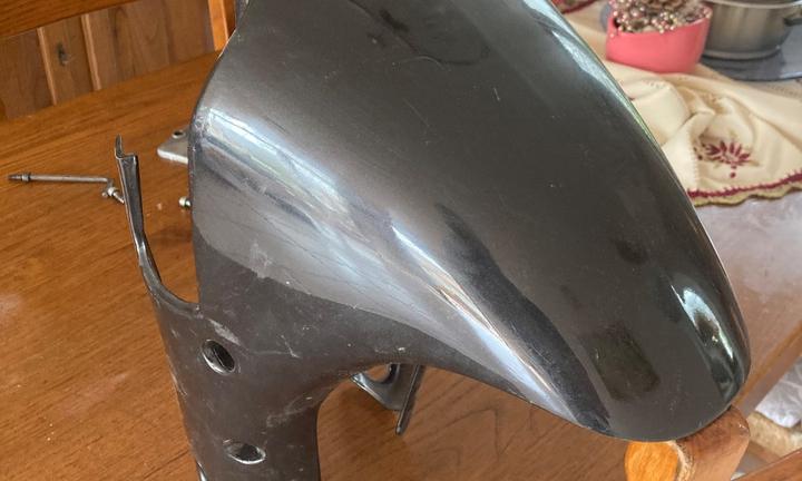 Parafango anteriore Gilera Nordwest 600 nero