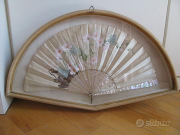 Ventagli periodo Liberty madreperla e osso