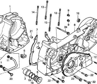 Accessori honda cn 250 spazio
