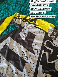ultima maglia traspirante per moto della FOX