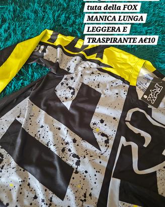 ultima maglia traspirante per moto della FOX