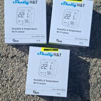 Shelly 3 pezzi Sensori temperatura e umidità Gen3