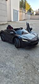 macchina elettrica mclaren con telecomando 