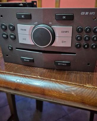 Kit Autoradio CD30 MP3 + Display Zafira B / AstraH
